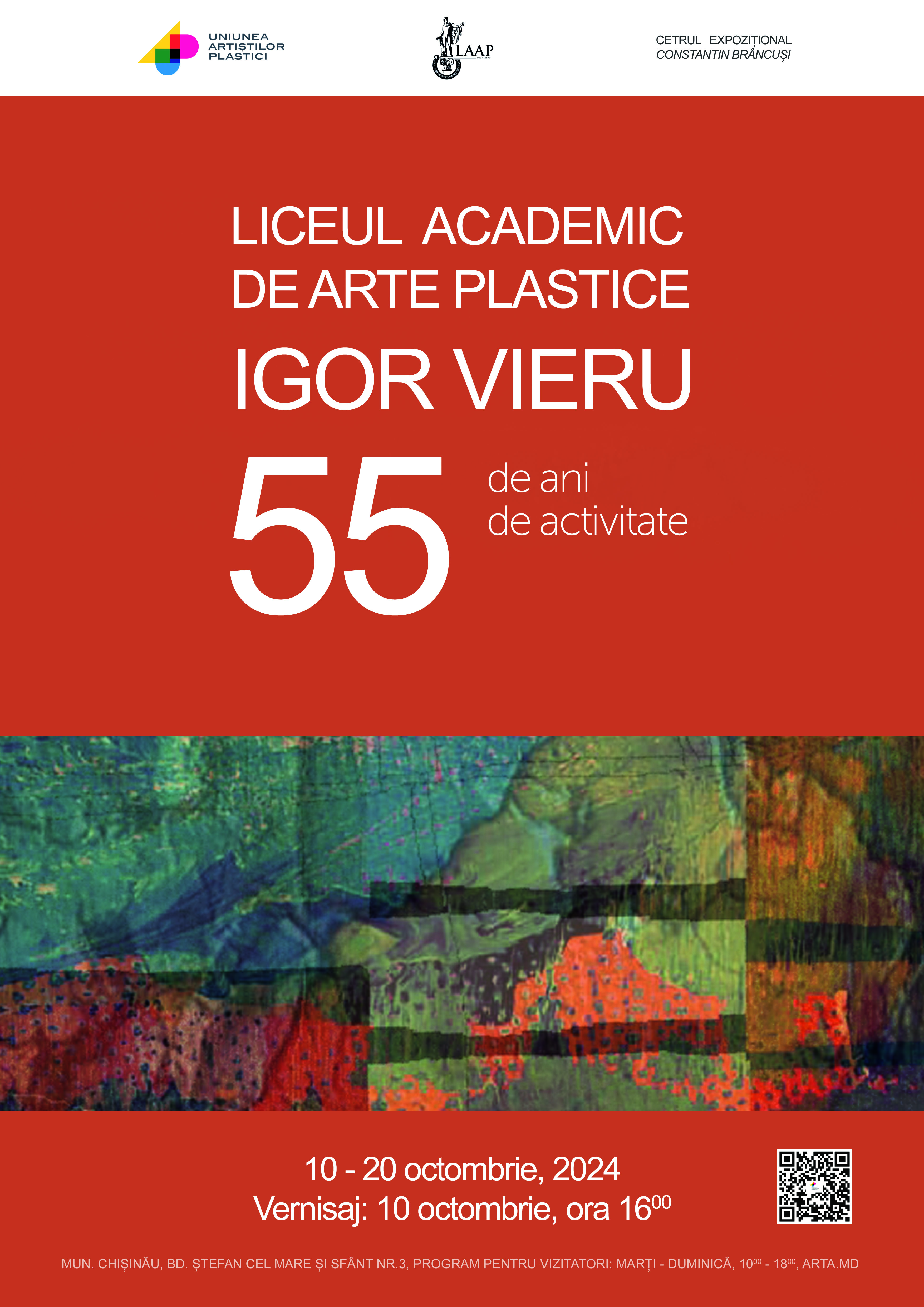 Liceul Academic de Arte Plastice ”Igor Vieru”- 55 de ani de activitate
